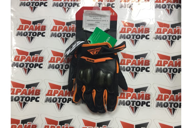 Перчатки FLY RACING PATROL XC оранжевые/черные (2019) 