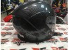 Шлем открытый со стеклом Ataki JK526 Carbon черный/серый глянцевый