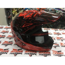 Шлем (кроссовый) FLY RACING KINETIC K120 ECE красный/черный (2020) 