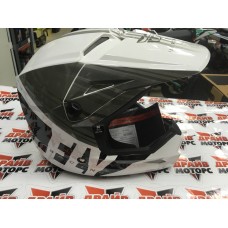 Шлем (кроссовый) FLY RACING KINETIC K220 ECE белый/серый/черный (2020)