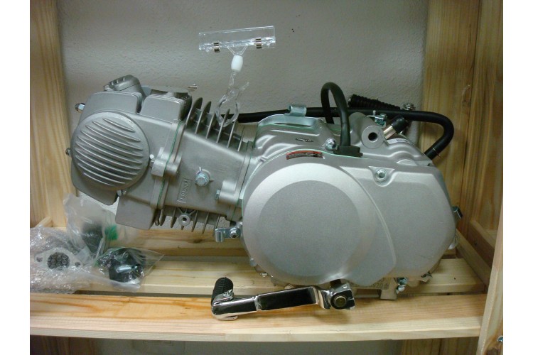Двигатель в сборе YX 153FMI (S97) 125см3, кикстартер, запуск на любой передаче
