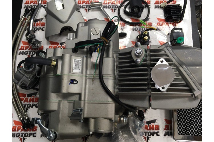 Двигатель в сборе  Zongshen 190cc E (2 клапана) ZS1P62YML-2