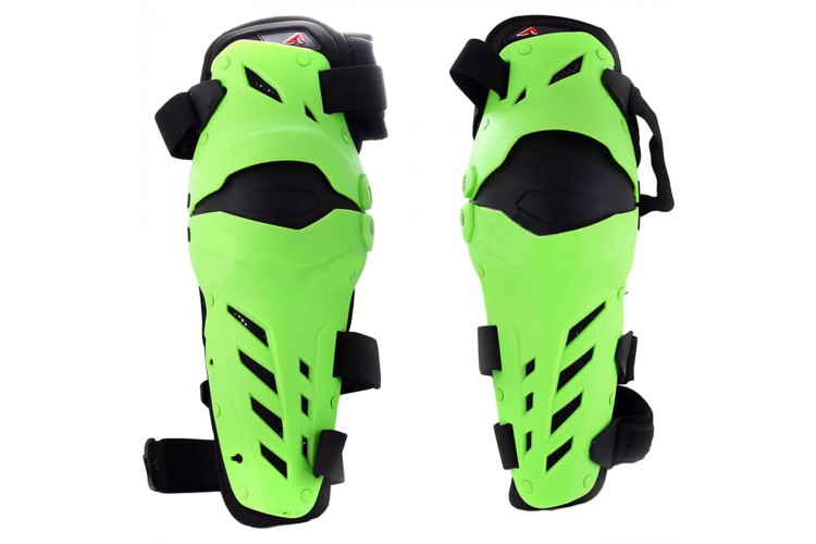 Защита колена шарнирная ATAKI SC-P212 Hi-Viz зеленая/черная