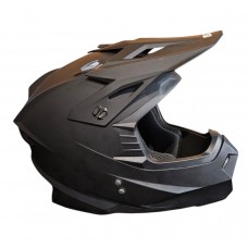 Шлем кроссовый Ataki JK801 Solid черный матовый