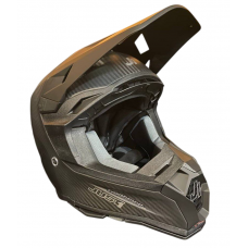 Шлем (кроссовый) JUST1 J22 CARBON черный матовый
