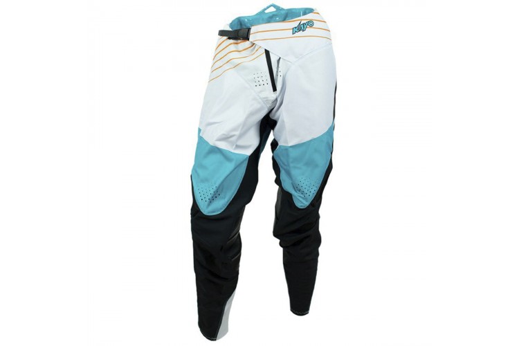 Брюки для мотокросса KAYO EVOLUTION голуб/оранж