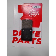 Колодки питбайк однопоршневой суппорт DRIVEPARTS