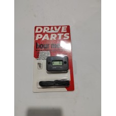 Счетчик моточасов (без тахометра) DRIVEPARTS черный