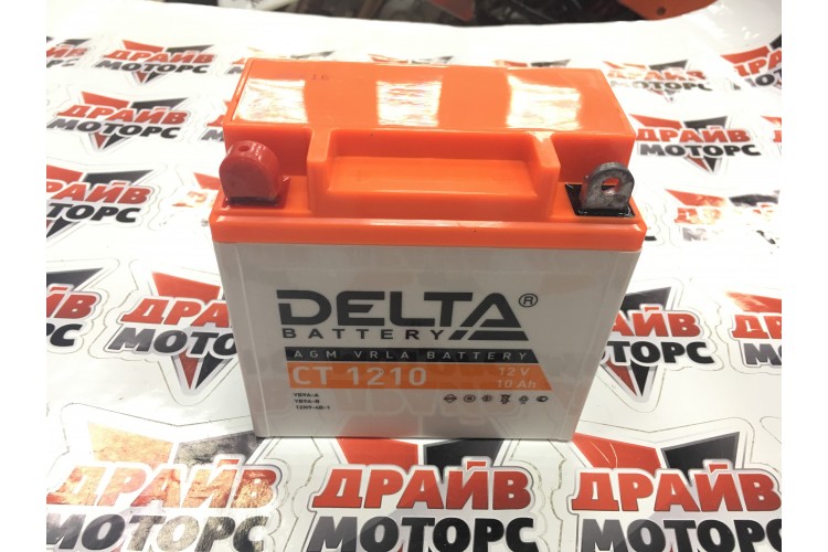 АКБ DELTA CT 1210 YTX10-BS (135 х 78 х 138)